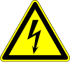 Warnung: Elektrische Spannung