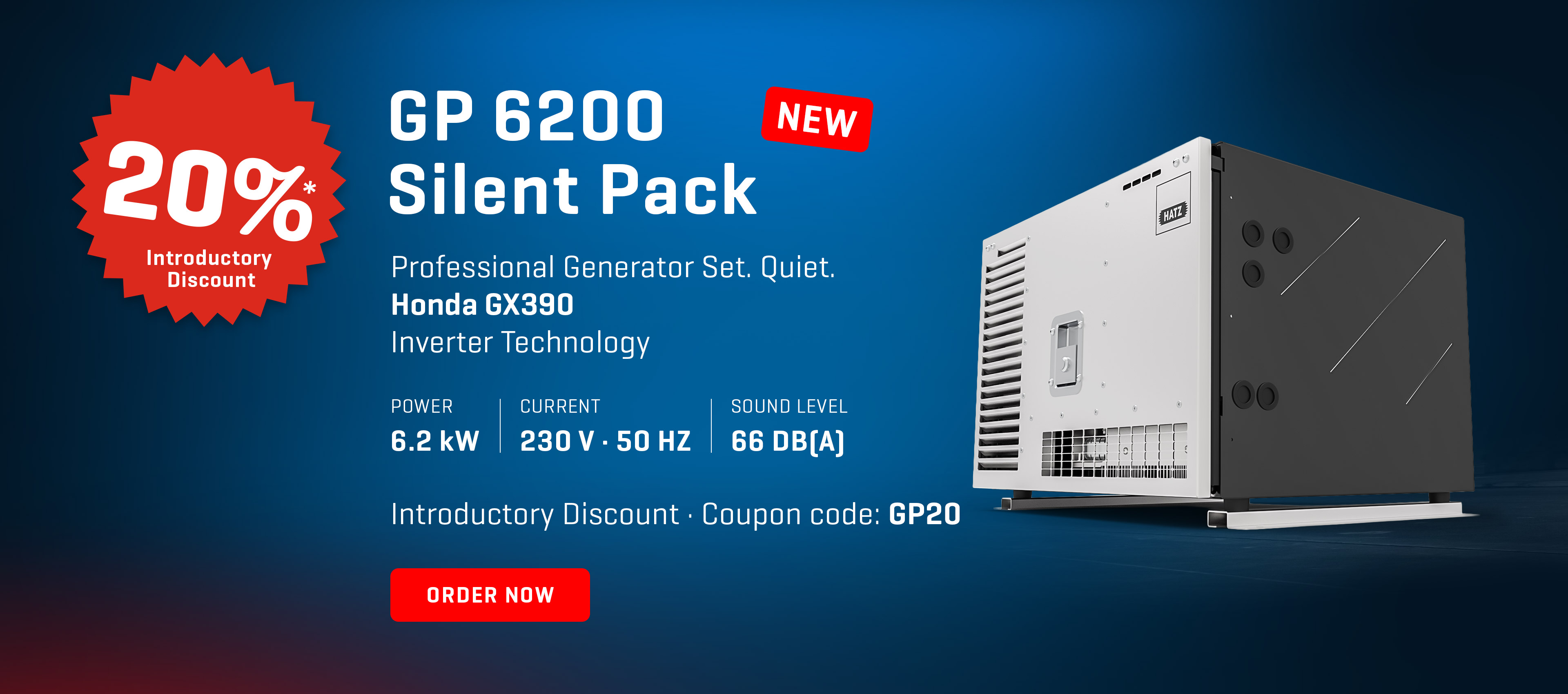 Banner: Hatz GP 6200 Special Offer